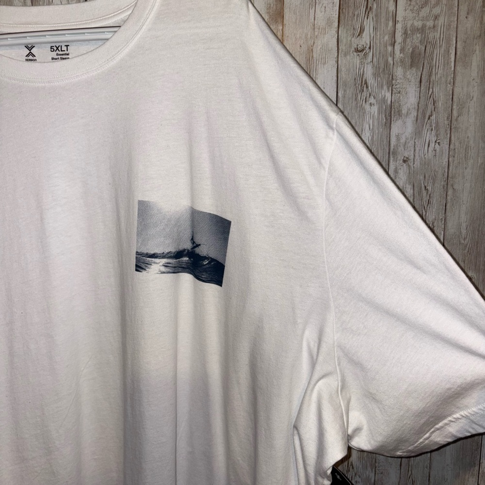 Xersion Essential Sort Sleeve Graphic T-Shirt. Men’s 5XLT. NWT